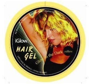 Iglow Hair Gel Yellow Web