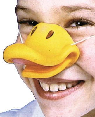 Nose Duck w/Elastic Case Pack 2