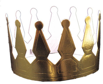 Crowns Gold Foil Case Pack 5