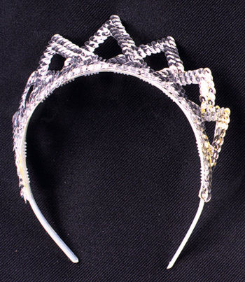 Tiara Sequin Silver