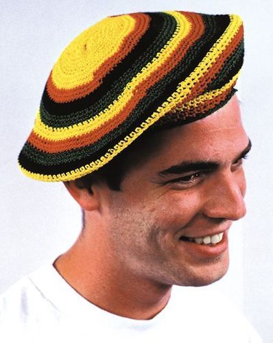 Costume Hat: Jamaican Tam (Assorted Design)