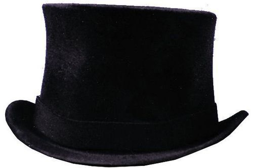 Prince Charles Top Hat Black