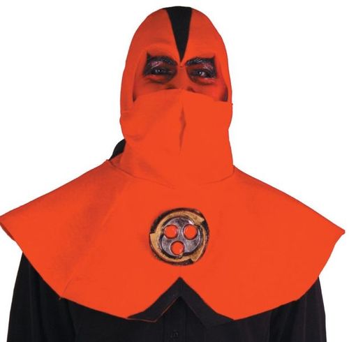 Ninja Devil Half Mask w/Hood