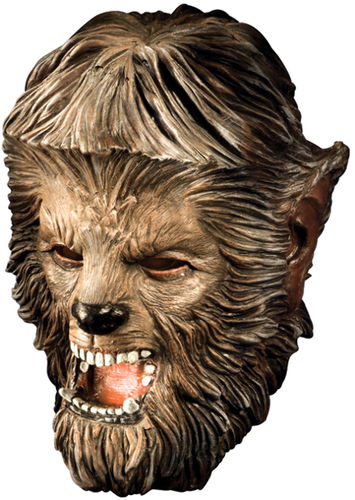 Wolfman Deluxe Latex Mask