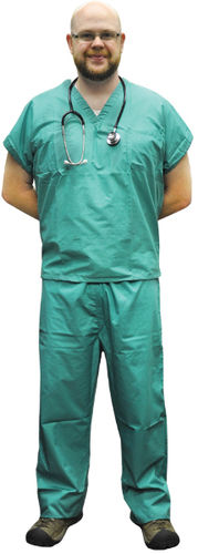 Medical Scrub Suit Costume XL