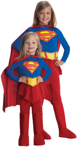 Girl's Costume: Supergirl- Large