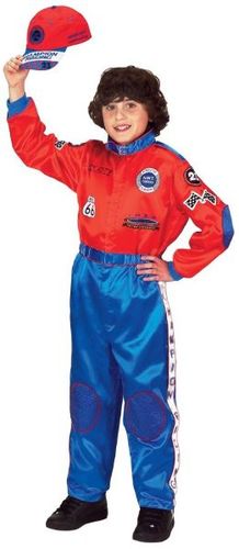 Racing Suit Child Red Blue 8-10