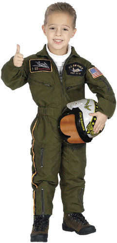 Air Force w/Helmet Medium 8 To 10