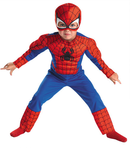 Spiderman Muscle Extra Small 2T