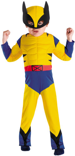 Toddler Costume: Wolverine Muscle- 3T-4T