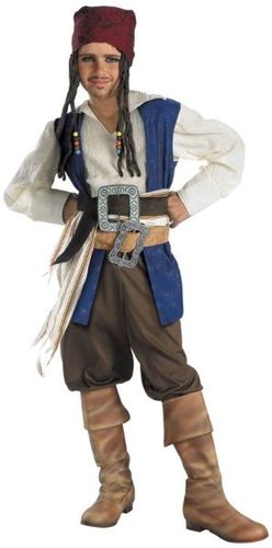 Boy's Costume: Jack Sparrow- Large