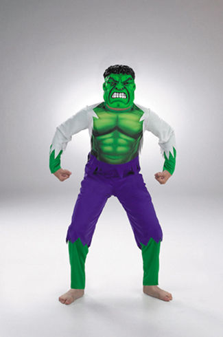 Hulk Standard w/Mask Child 7 8