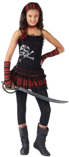 Pirate Skull Rocker Child 12-14