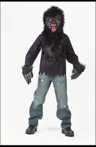 Gorilla Mask Gloves Shirt 12 to 14