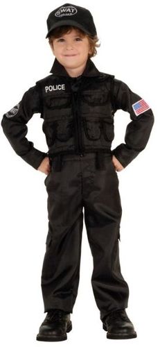 Policeman Swat Child Small