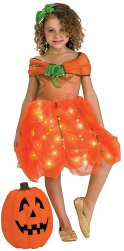 Lite Up Pumpkin Princess Small