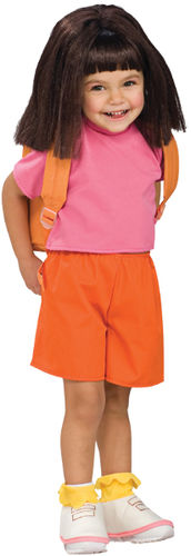 Girl's Costume: Dora Deluxe- Medium