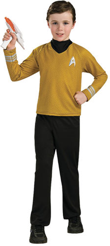 Star Trek Child Deluxe Gold Cost Large