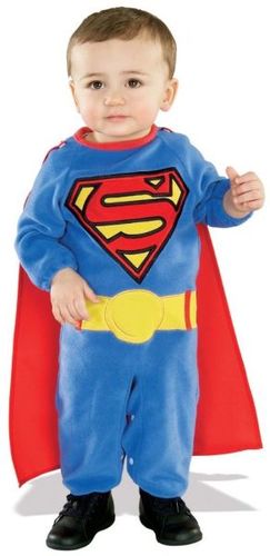 Baby Romper Costume: Superman- 6-12 Months