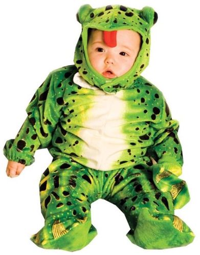 Frog Plush Green Toddler 6-12 Months