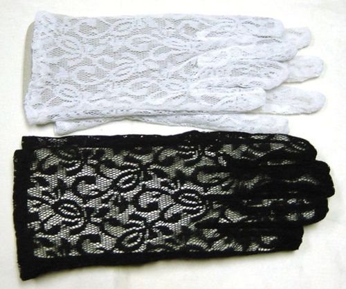 Gloves Lace Black Case Pack 2