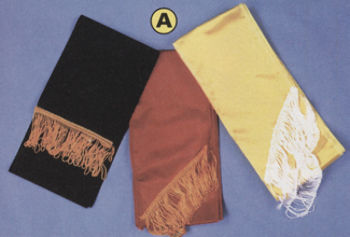 Sash Fringed Gold