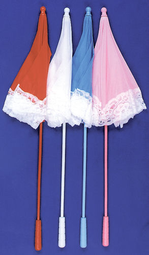 Parasol Nylon Ruffle Blue