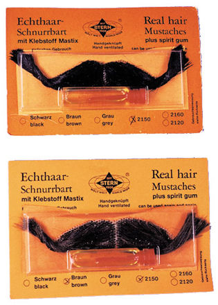 Mustache Real Hair French Br