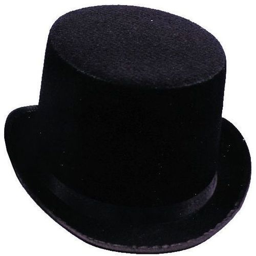 Top Hat Black Felt Large