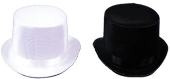 Top Hat Trans Silk Black Large