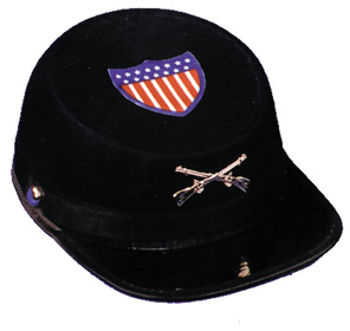 Civil War Cap Economy Blue Med