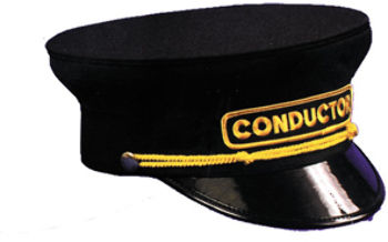 Conductor Hat 7 3/8 7 1/2