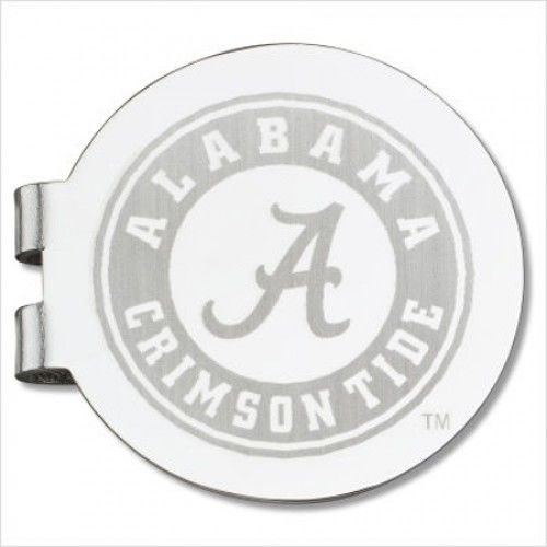 University of Alabama Laser-Etched Money Clip - Basketball Shape