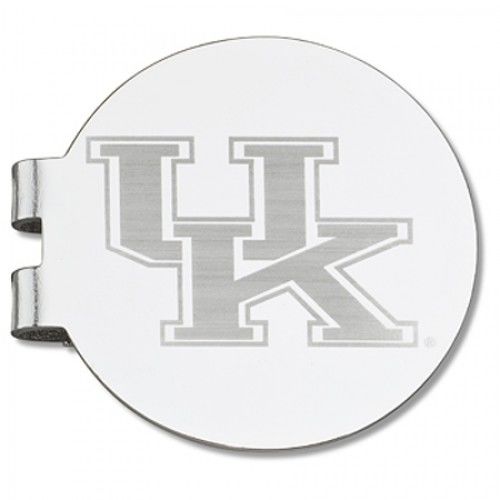 University of Kentucky Laser-Etched Money Clip - Basketball Shape