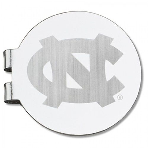 University of North Carolina Laser-Etched Money Clip - Basketball Shape