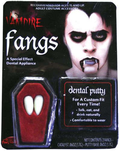 Fangs Dentures Vampire Case Pack 2