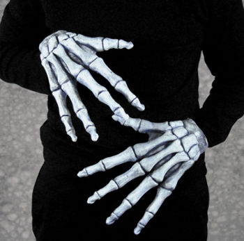 Hands Ghostly Bones