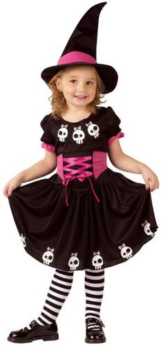 Skull Witch Toddler 3T-4T