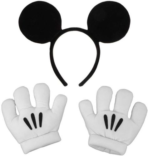 Mickey Ears/Gloves Set