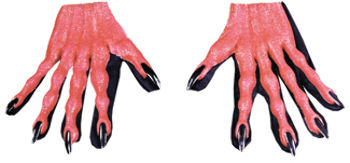 Gloves Demon Red