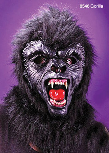 Gorilla Deluxe Mask With Teeth