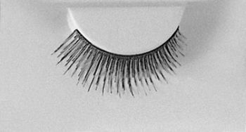 Eyelashes Black w/Adhesive 1 Case Pack 2