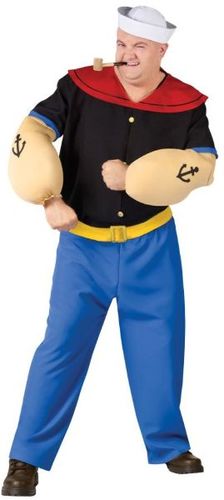 Popeye Men's Costume- Plus Size