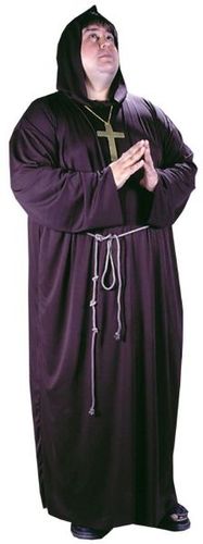 Monk Men's Plus Size Costume