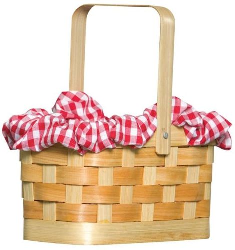 Purse Gingham Basket