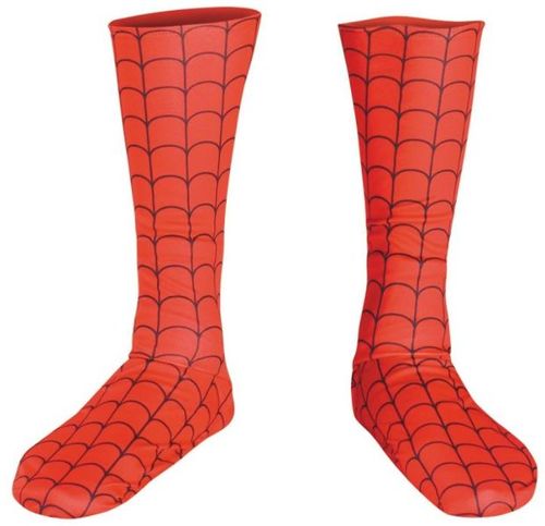 Spider Man Deluxe Boot Covers Costume Accessory