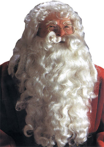 Santa Wig And Beard Deluxe