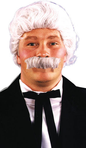 Mark Twain Wig Moustache