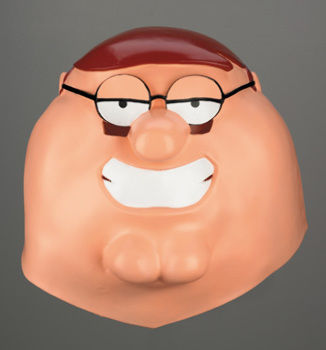 Peter Griffin Vinyl Costume Mask