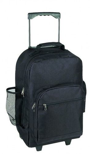 18"" Rolling Backpack - Black Case Pack 6